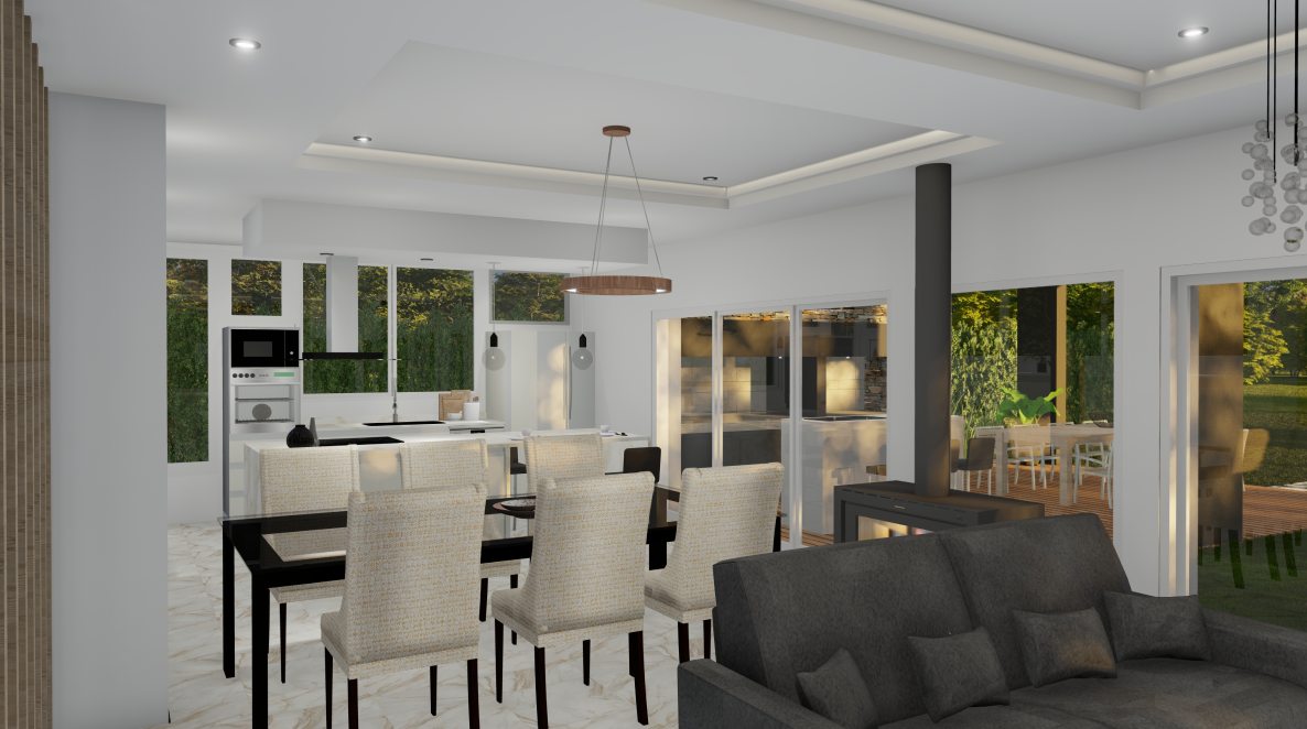 foto patio proyecto Santa Ines